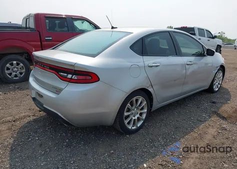 2013 Dodge Dart Limited из США, поврежденный, VIN 1C3CDFCH3DD198744